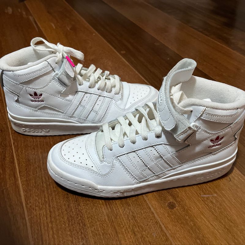 Adidas Cano Longo Tenis Adidas Branco Botinha Adidas Botinhas