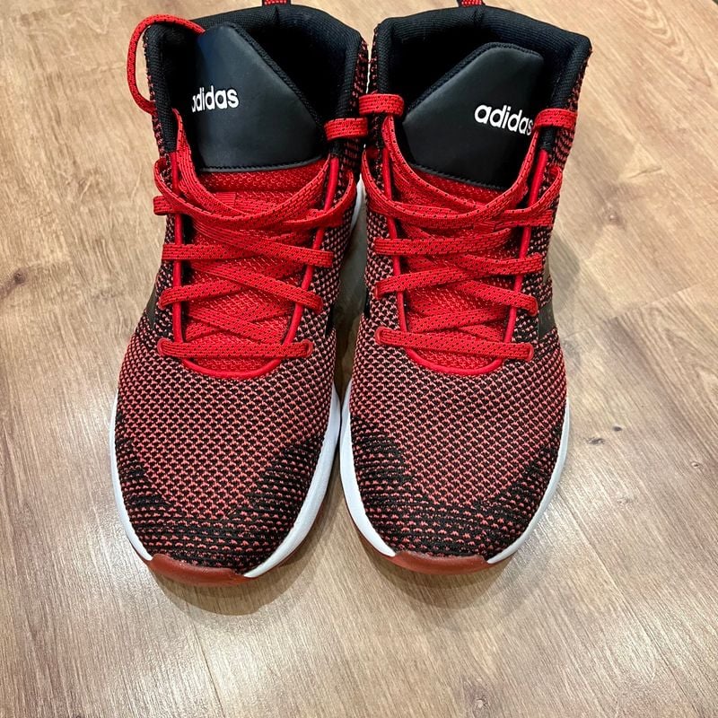 Tênis Adidas Cano Alto Vermelho e Preto, Tamanho 40 Tênis Masculino  Adidas Usado 105147062 enjoei