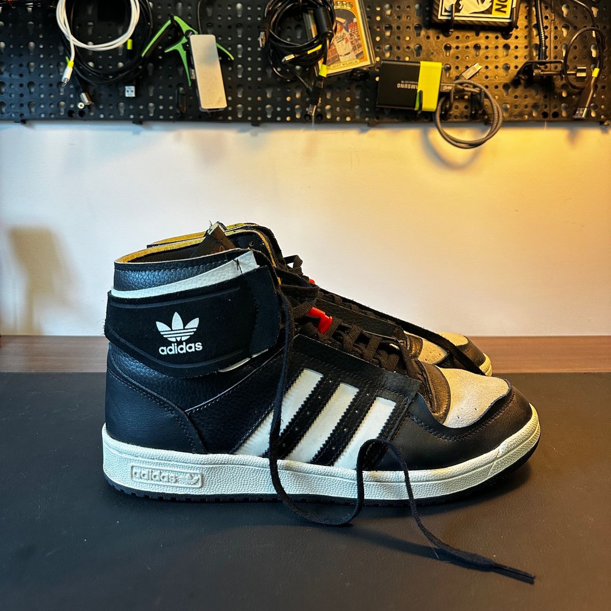 Tênis Adidas Cano Médio Raro | Tênis Masculino Adidas Usado 84441547 ...