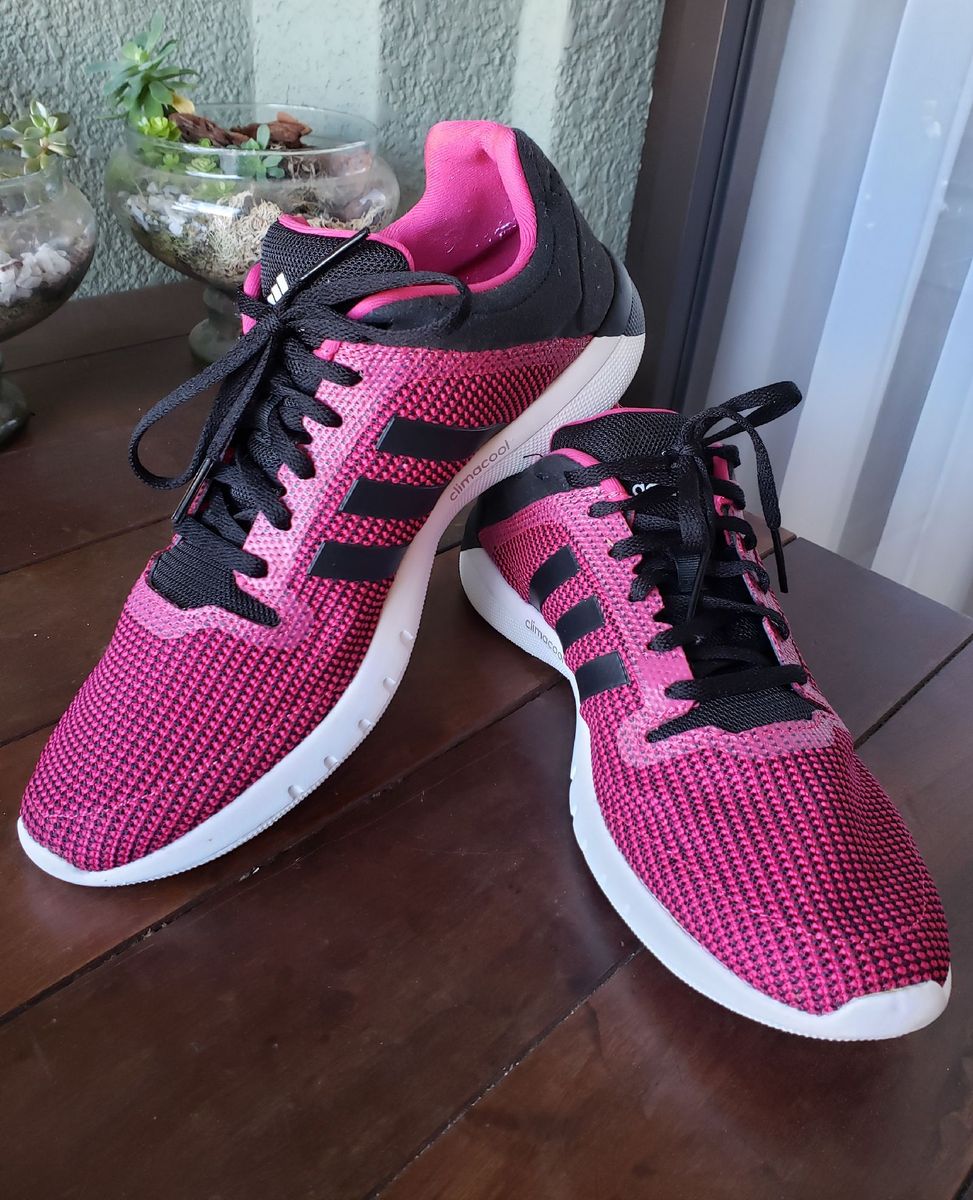 tenis adidas climacool feminino rosa