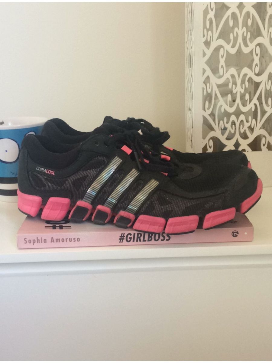tenis adidas climacool feminino rosa