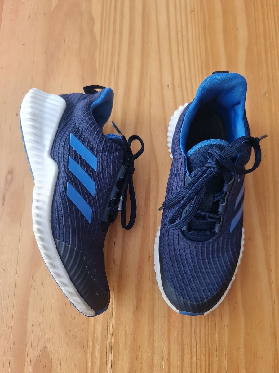 Tenis Adidas Cloudfoam Ortholite Infantil Azul Marinho Br 32 Cal ado Infantil para Meninos Adidas Usado 94719240 enjoei