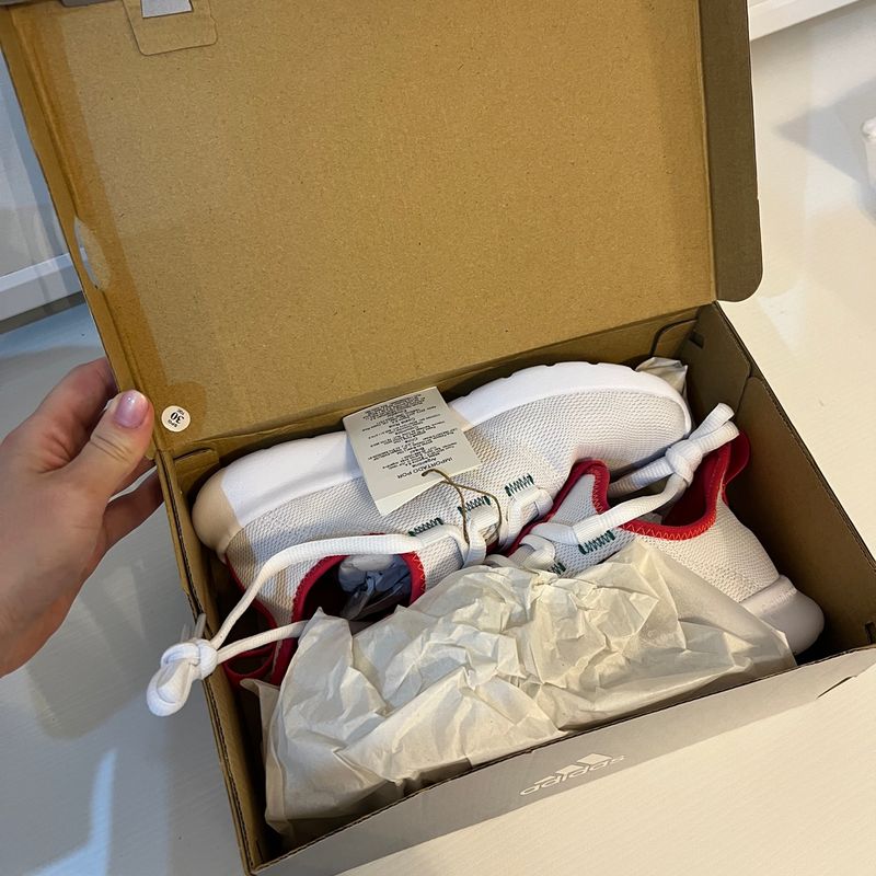 Tênis Adidas Cloudfoam Pure Branco Adidas Nunca Usado