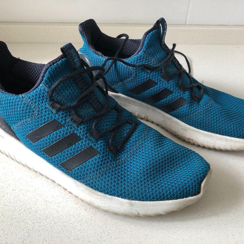 Adidas cloudfoam 2025 azul e verde