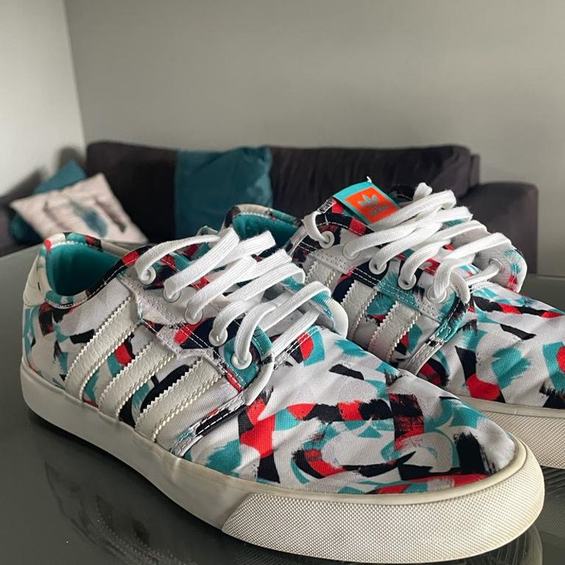 Tenis Adidas Colorido Tênis Masculino Adidas Usado 94316877 enjoei