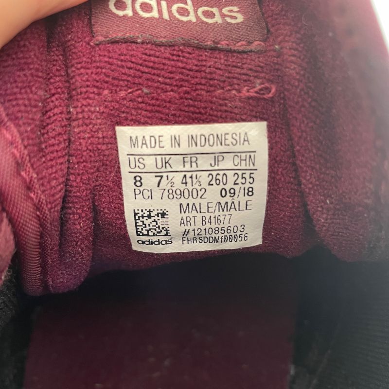 T nis Adidas Continental 80 Maroon T nis Masculino Adidas Usado