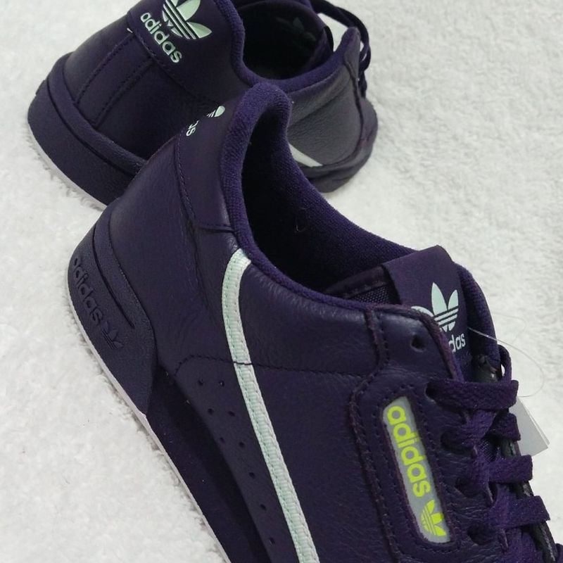 T nis Adidas Continental 80 Roxo Refletivo Purple Dswt Sneaker T nis Feminino Adidas Usado 90930104 enjoei