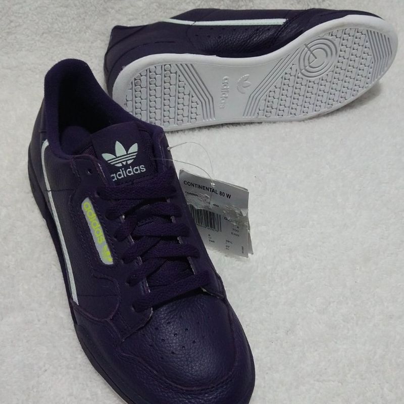 Adidas continental shop 80 femme violet