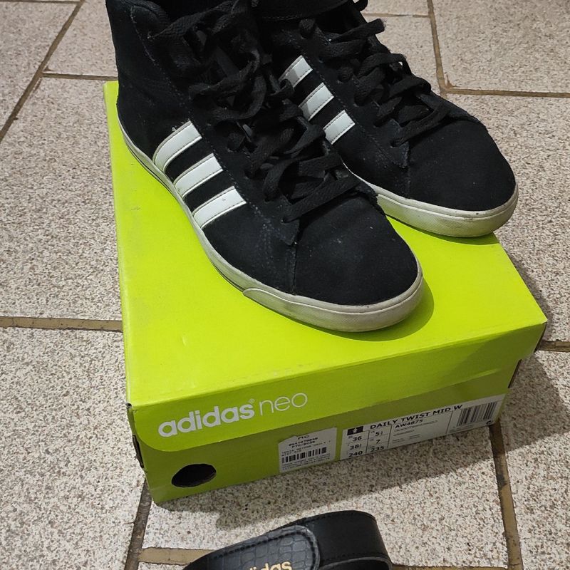 T nis Adidas Daily Twist Mid Original T nis Feminino Adidas Usado 38417606 enjoei