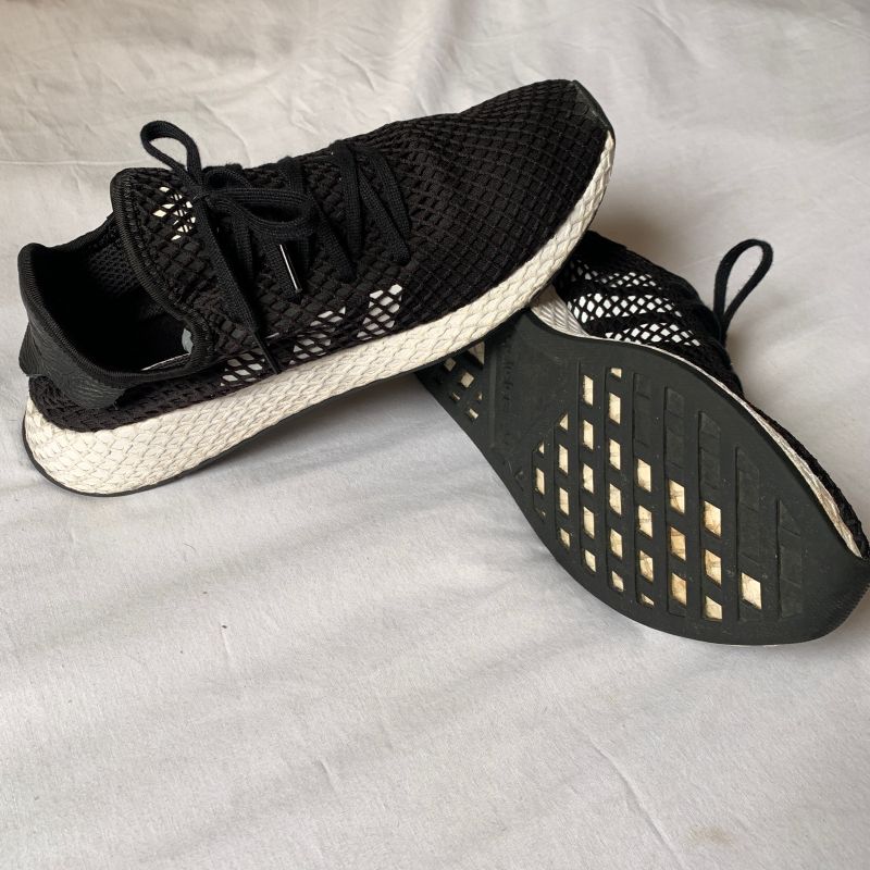 Adidas deerupt black clearance 42