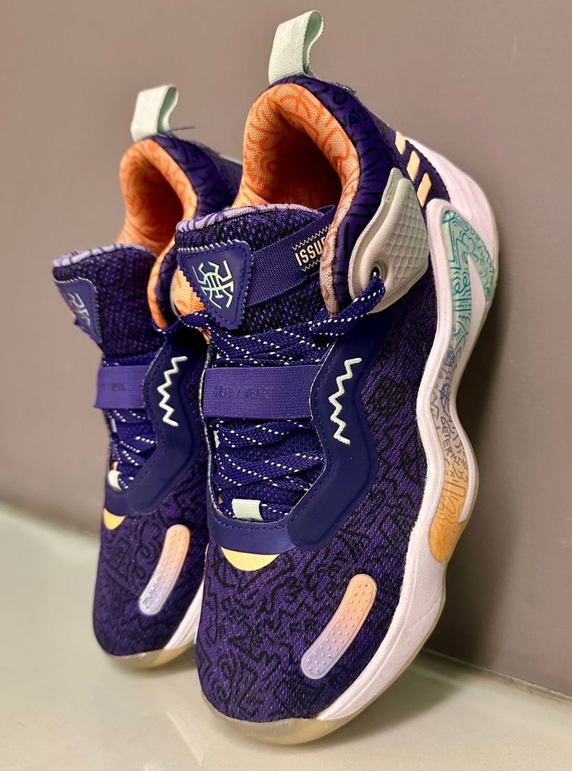 Tênis Adidas Don Issue 3 Roxo | Tênis Masculino Adidas Usado 143282027 ...