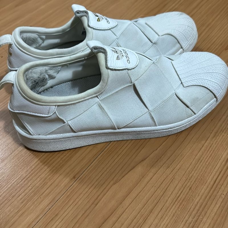 Casual Adidas Tenis Adidas Feminino Elastico Floral TÃªnis Adidas