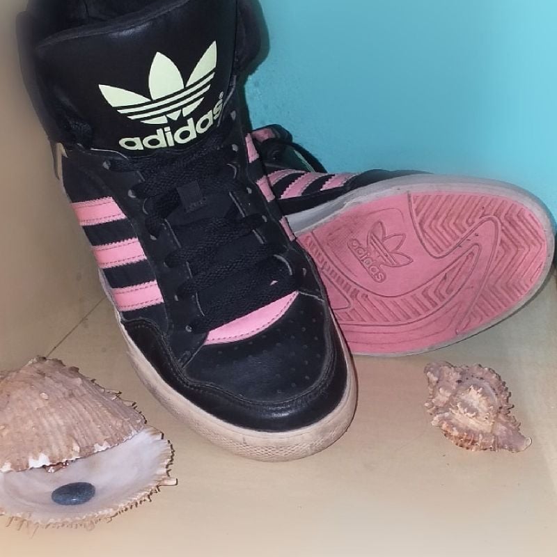 Tênis Adidas Extaball Tênis Feminino Adidas Usado 40387181 enjoei