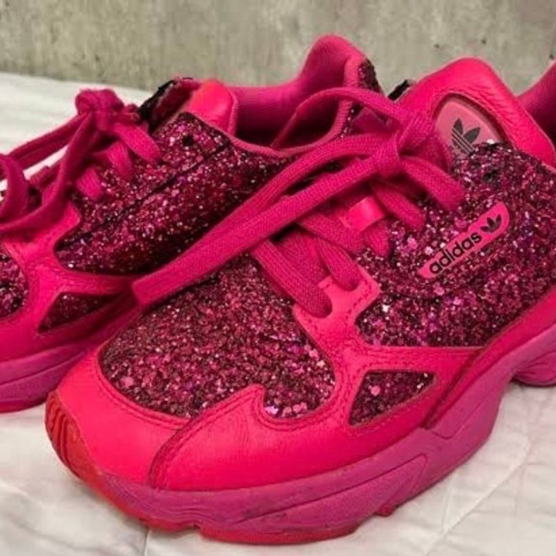 Tenis Adidas Falcon Glitter Original Adidas Usado 104996592 enjoei