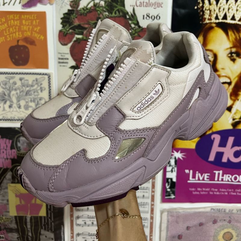 Adidas falcon lilas online