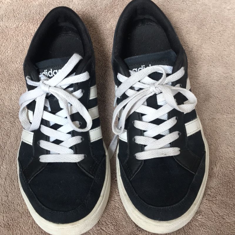 Tenis Adidas Vs Set Tamanho 34 Forma Grande Cal a 35 T nis