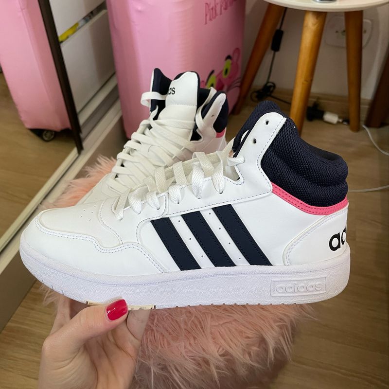 Adidas best sale botinha branco