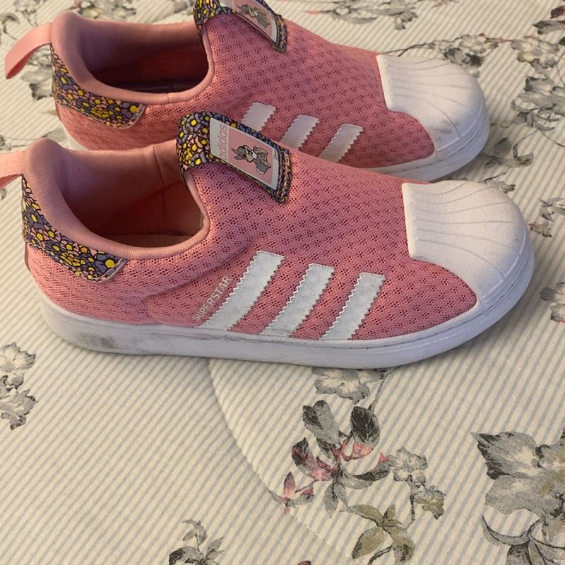 Tênis Adidas Feminino Infantil Disney Tamanho 32 Brasil Calçado Infantil  para Meninas Adidas Disney Usado 103088775 enjoei