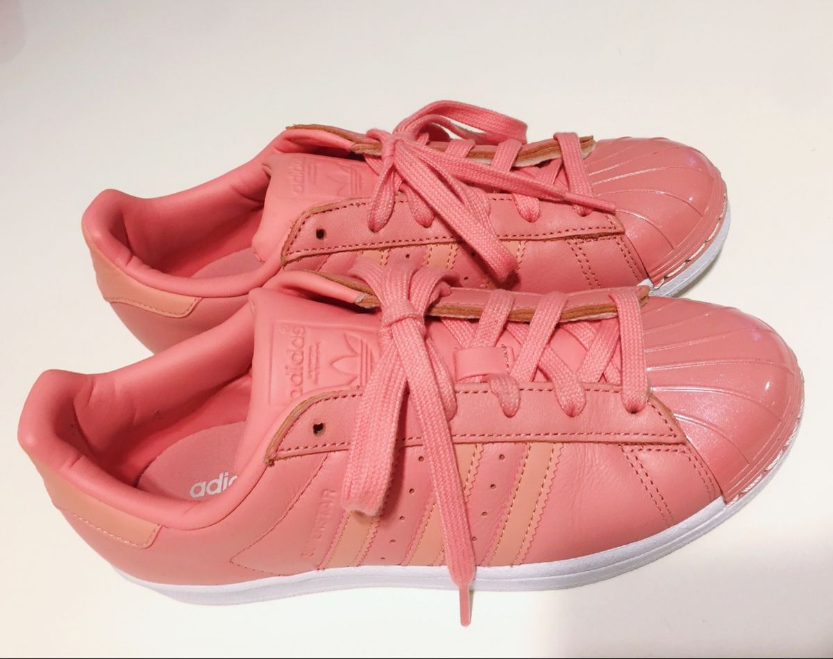 superstar adidas rosa