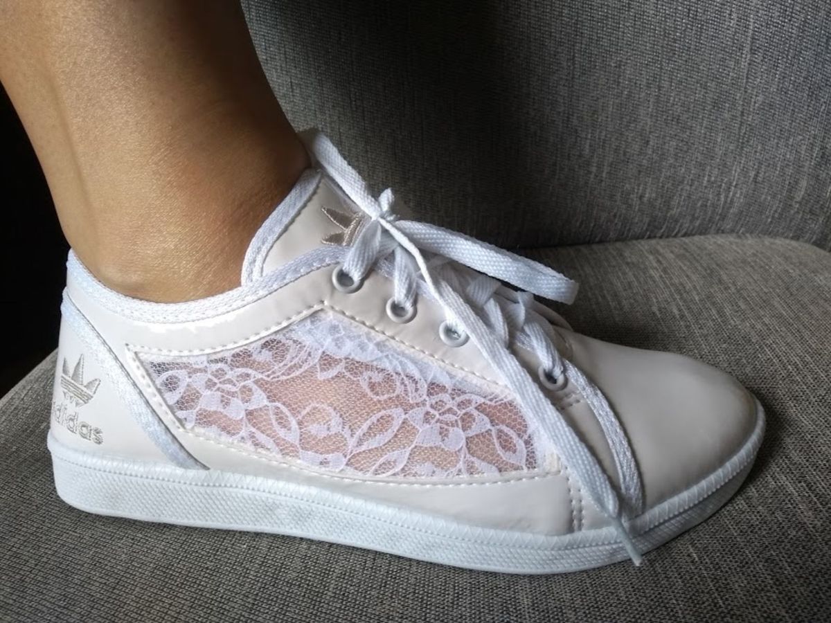 tenis de renda adidas