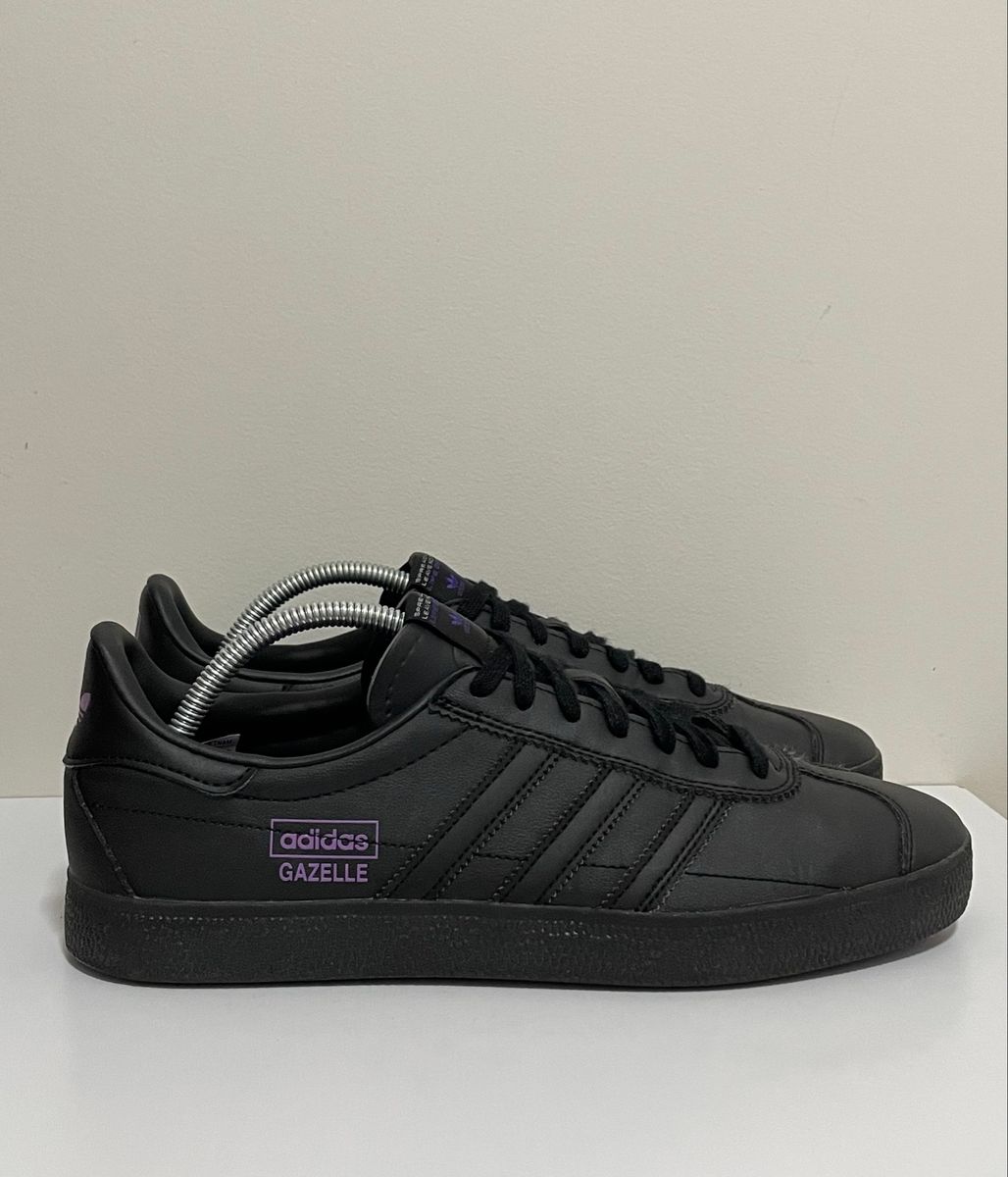 adidas gazelle silver green womens ADIDAS PARADIGM GAZELLE BLACK / ACTIVE PURPLE