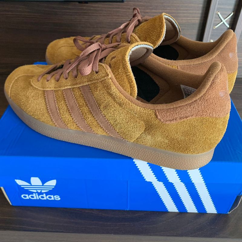 Adidas best sale gazelle amarelas