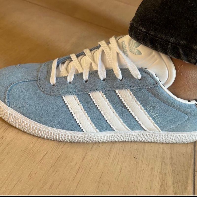 Adidas gazelle azul bebe best sale