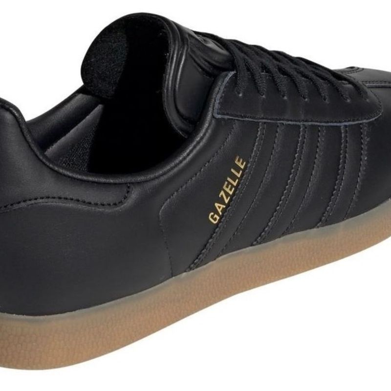 Tênis Adidas Gazelle Couro Preto Original 41 Adidas Usado