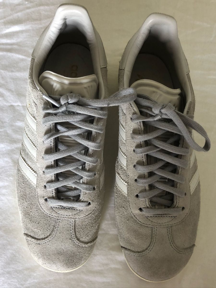 adidas gazelle feminino cinza