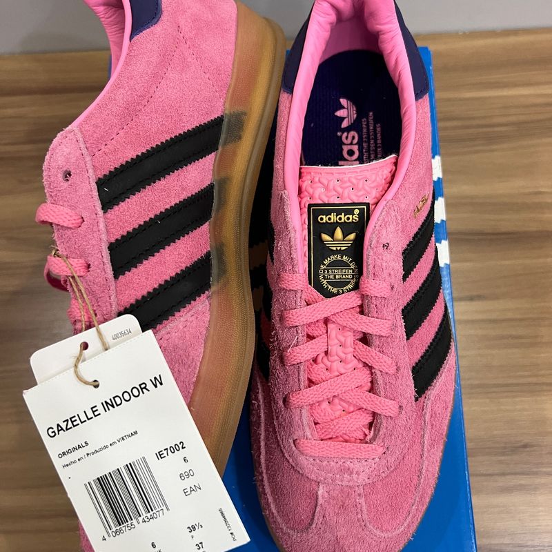 Tenis adidas gazelle outlet rosa