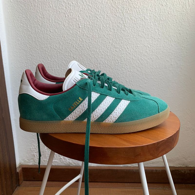adidas gazelle silver green womens Men's adidas Gazelle Shoes Wonder Taupe