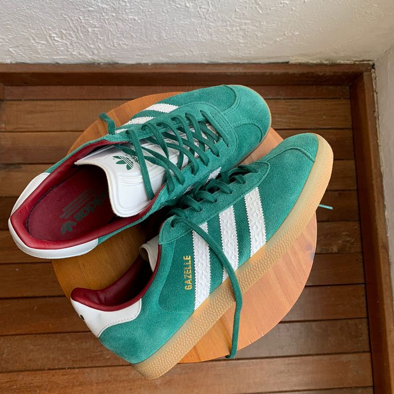 adidas gazelle silver green womens Adidas Gazelle Men's Lifestyle Shoe