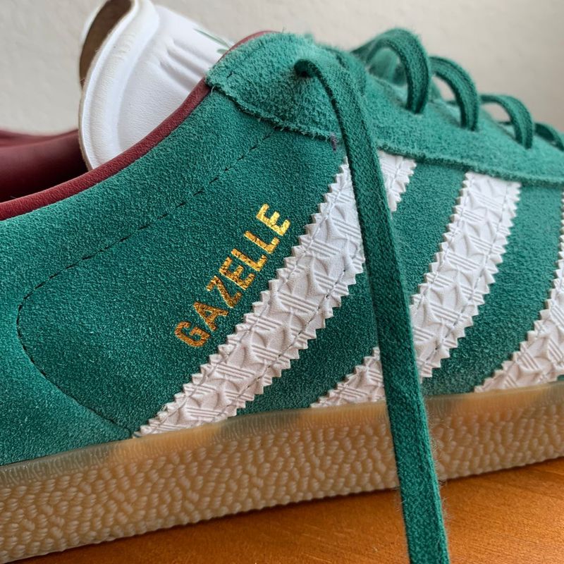 adidas gazelle silver green womens adidas Gazelle Mesa Cloud White