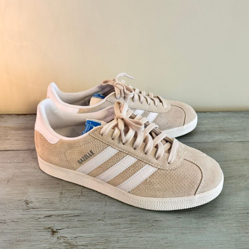 Tnis Adidas Gazelle Original Bege | Adidas Usado 110559757 | enjoei
