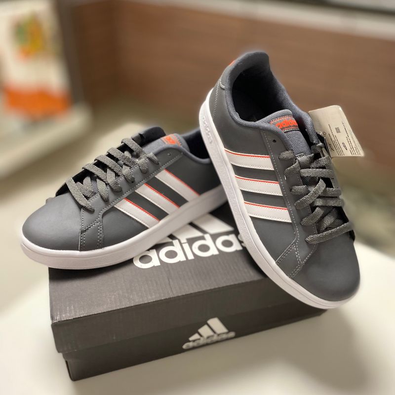 Tênis Adidas Grand Court Base Masculino Tamanho 38 Novo Original