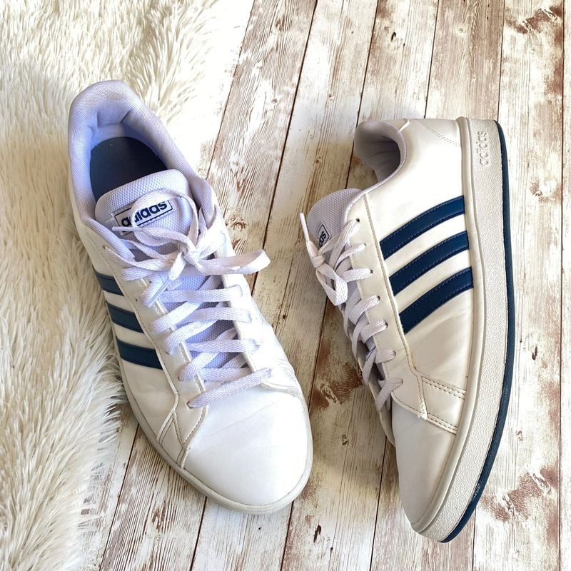 Adidas grand hot sale court branco