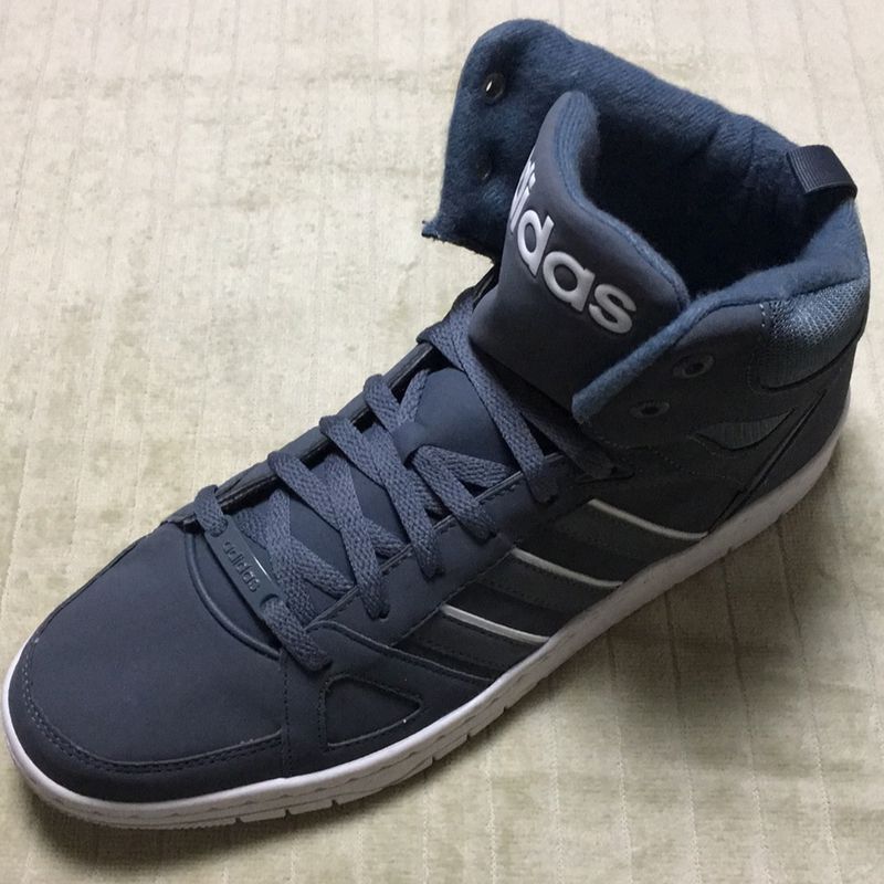 T nis Adidas Hoops Team Mid Cinza T nis Masculino Adidas Nunca