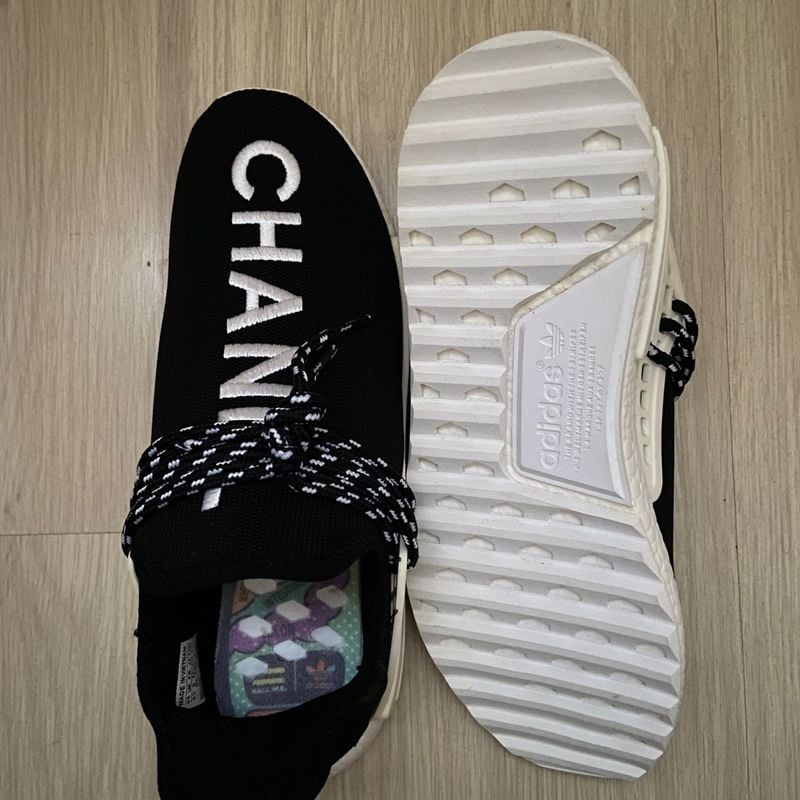 T nis Adidas Human Race Nmd Pharrell X Chanel T nis Masculino Adidas Usado 87728359 enjoei