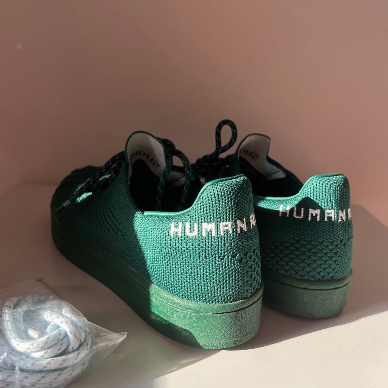 Adidas human cheap race verdes