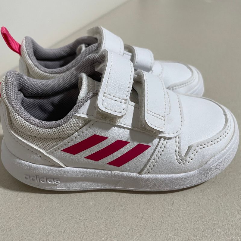 Tênis adidas best sale infantil branco