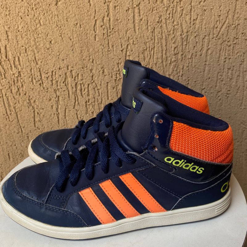 Tenis Adidas Infantil Cano Alto Calçado Infantil para Meninos Adidas  Usado 111446535 enjoei