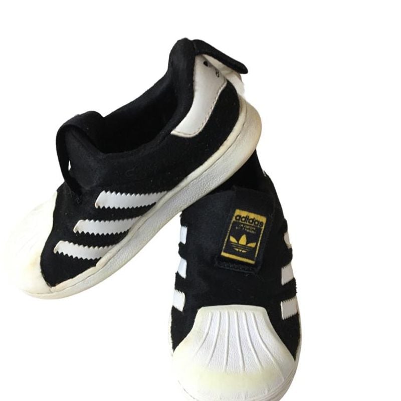 Tênis Adidas Infantil Superstar 360 Preto Tamanho 22 Calçado