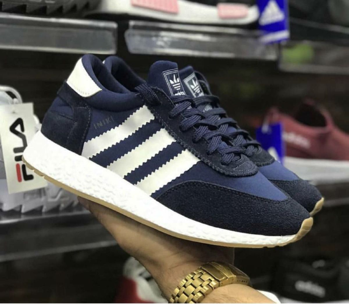 adidas iniki azul