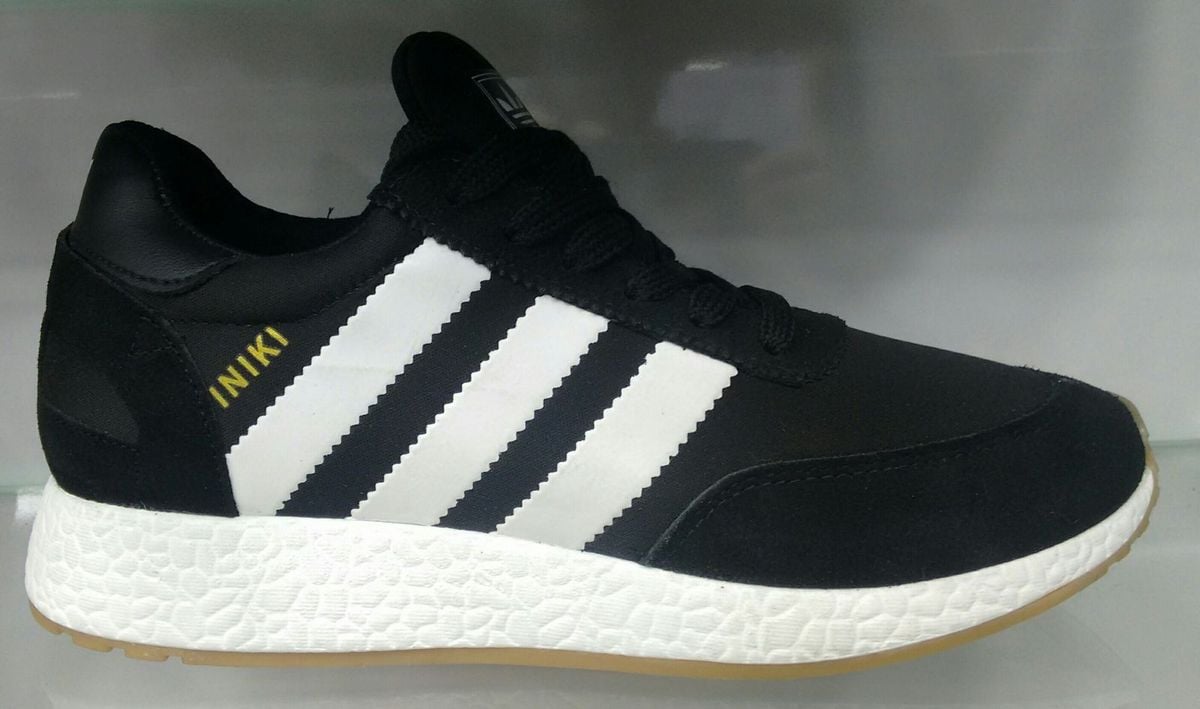 adidas iniki preto e branco
