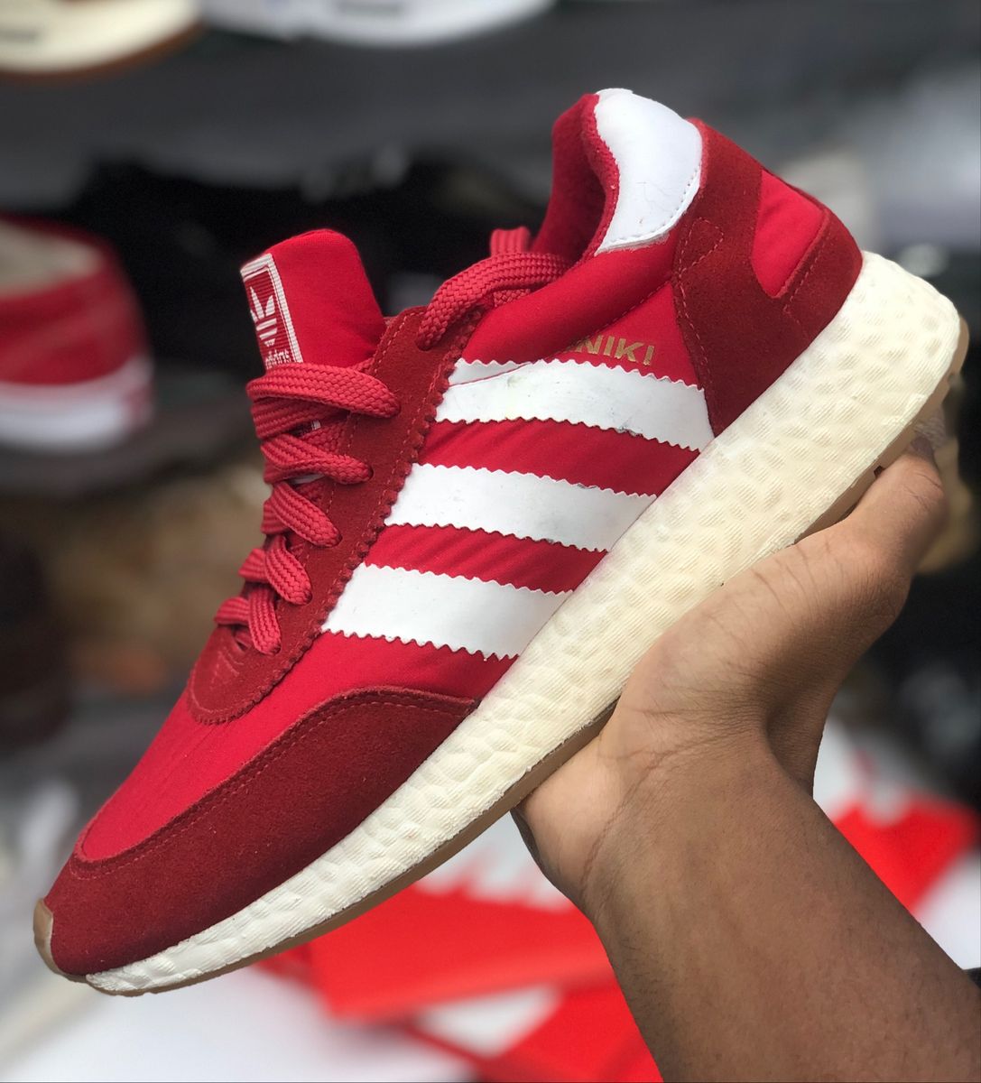 adidas iniki vermelho