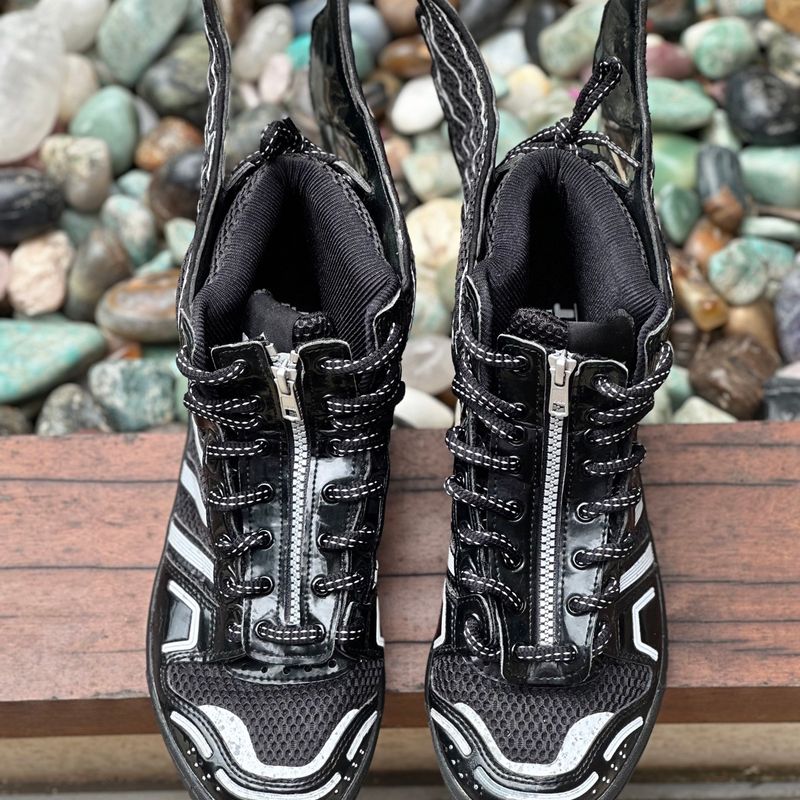 Tênis Adidas Jeremy Scott Black | Adidas Usado 96060333 | enjoei