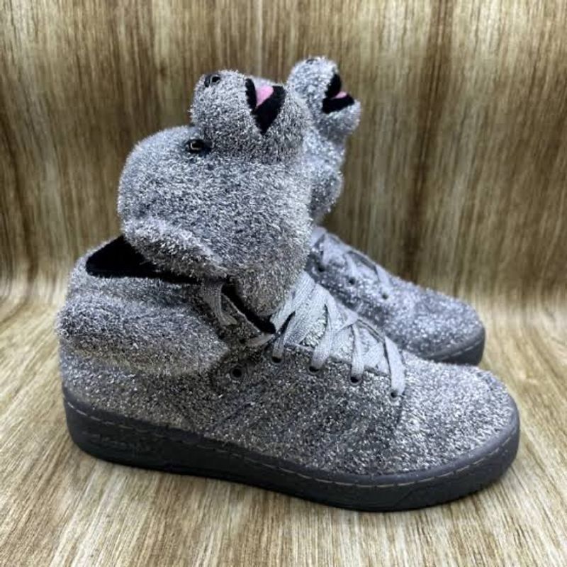 T nis Adidas Jeremy Scott Teddy Bear T nis Masculino Adidas Jeremy Scott Usado 95137984 enjoei