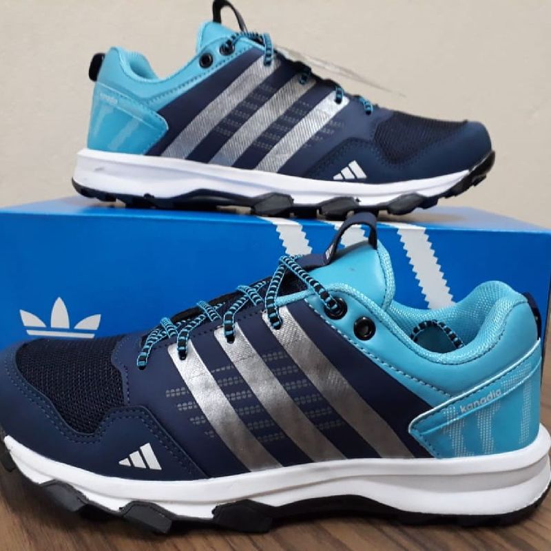 Adidas kanadia azul e verde best sale