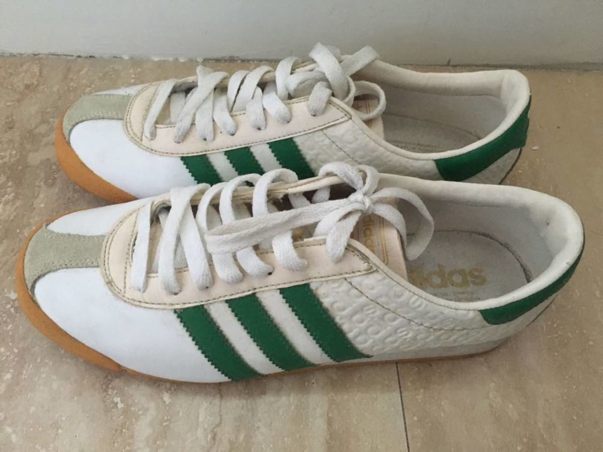 tenis adidas em couro legitimo