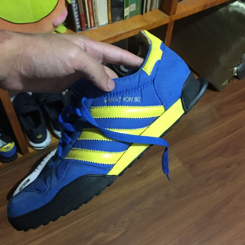 Tênis adidas deals marathon anos 80